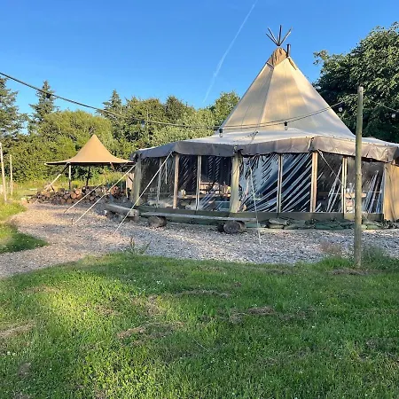 Nyrenoveret Med Skov, Park Naer Stranden