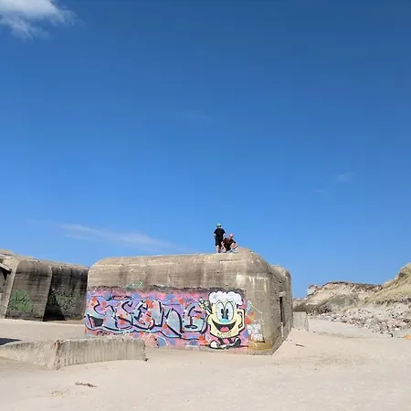 Nyrenoveret Med Skov, Park Naer Stranden Lägenhet Løkken